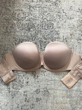 🧡3/15 NWOT Thirdlove 24/7 Classic Strapless Bra 38C